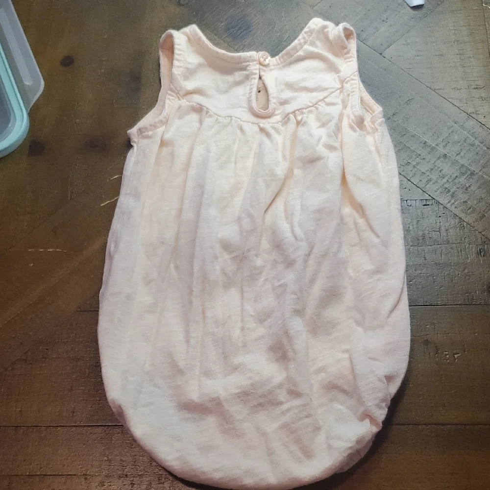 Carter's Pink Sleeveless Bodysuit